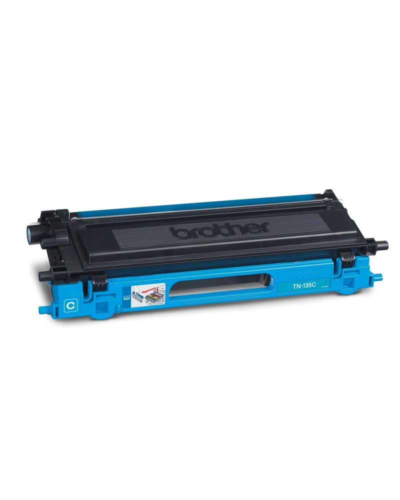 4977766648141 - TN135C   TN 135C High Capacity Cyan Toner - Tonerpatrone Cyan