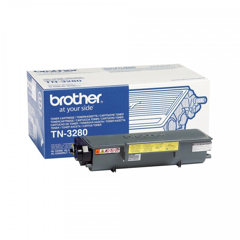 4977766665988 - TN3280 Toner 8000 Seiten ISO IEC 19752 für DCP-8070 8890 HL-5340 5370 5380 MFC-8370 8880 DCP-8070 8890 HL-5340 5370 5380 MFC-8370 8880