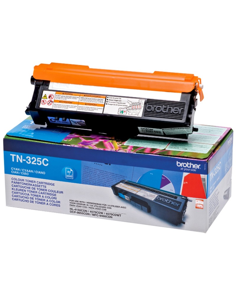 4977766679398 - TN325C Toner TN-325C Jumbo Cyan (ca 3500 Seiten) TN325C 4977766679398