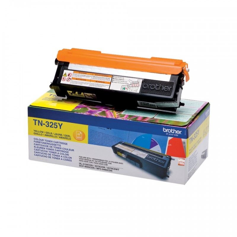 4977766679411 - TN325Y Toner TN-325Y Jumbo Gelb (ca 3500 Seiten) TN325Y 4977766679411