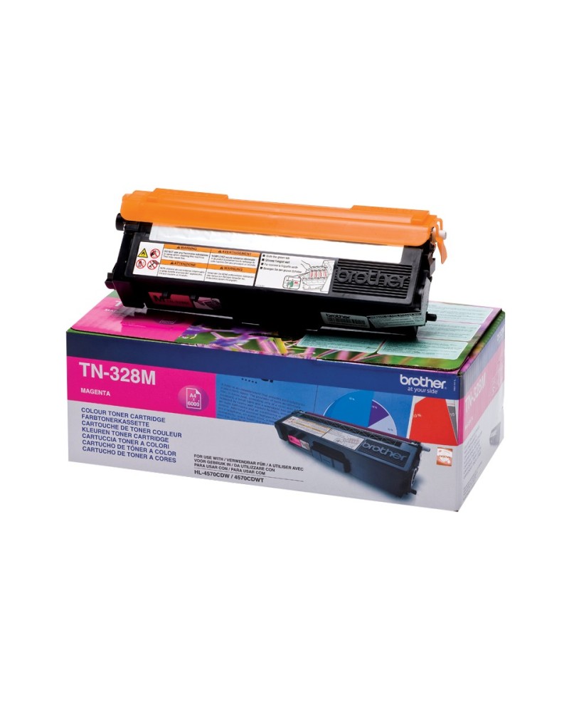 4977766679442 - TN328M Toner TN-328M Super Jumbo Magenta (ca 6000 Seiten) TN328M 4977766679442