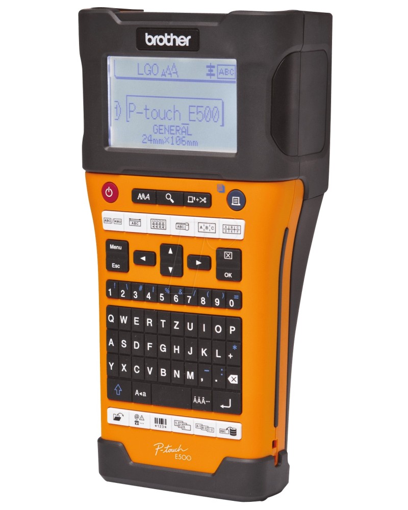 4977766729543 - PTE500VPG1 P-touch E500VP Handheld Beschriftungsgerät mit Koffer PTE500VPG1 4977766729543