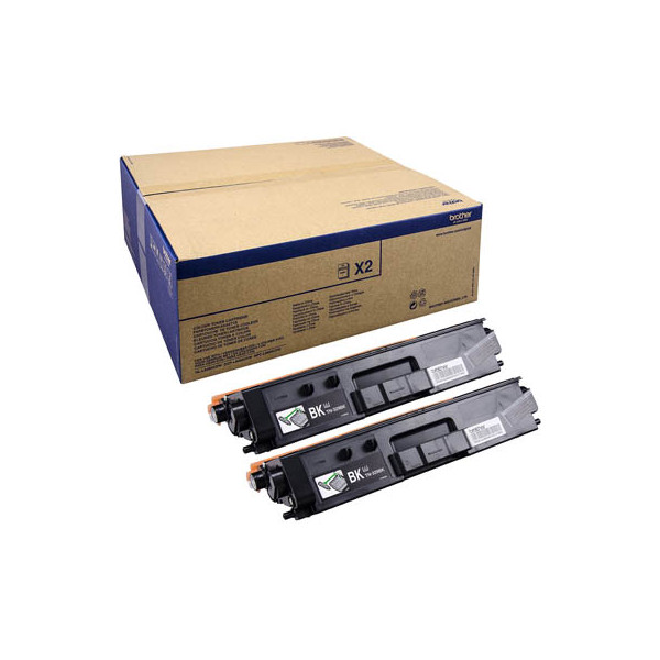 4977766736367 - TN329BK - 2er-Pack - Schwarz - Original - Tonerpatrone - für DCP-L8450CDW MFC-L8850CDW HL-L8350CDW L8350CDWT L8850CDW (TN329BKTWIN)