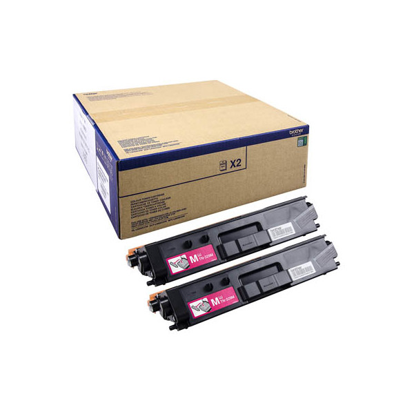 4977766736381 - Original TN329M Toner Doppelpack magenta 2x 6000 Seiten (TN-329MTWIN)