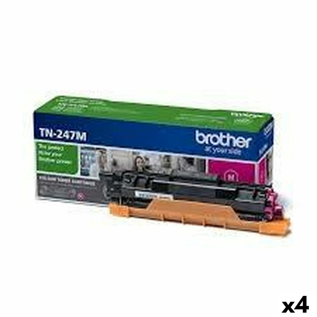 4977766787581 - Toner Bruder Hll Magenta (4 Einheiten)