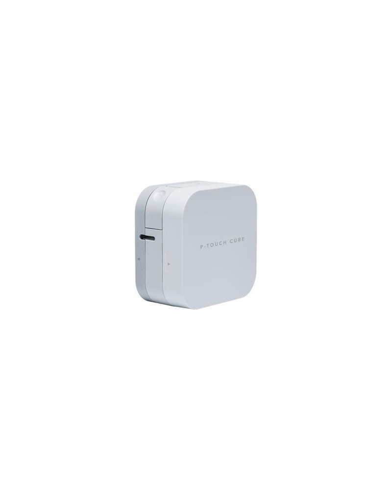 4977766801102 - ORIGINAL Beschriftungsgerät Weiss P-touch CUBE PTP300BTG1 P-touch CUBE Beschriftungsgerät TZe-Schriftbänder mit 35 6 9 12 mm Breite 180 dpi bis 9 mm Höhe