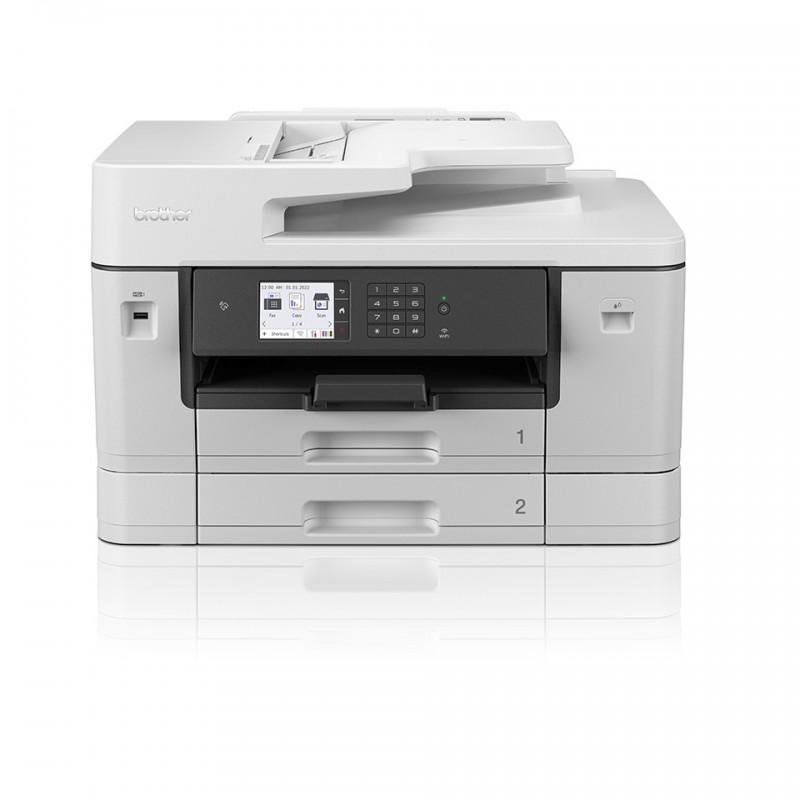 4977766817998 - MFC-J6940DW - Multifunktionsdrucker - Farbe - Tintenstrahl - A3 (Medien) - bis zu 25 Seiten Min (Kopieren) - bis zu 28 Seiten Min (Drucken) - 600 Blatt - 336 Kbps - USB 20 LAN Wi-Fi(n) USB-Host NFC