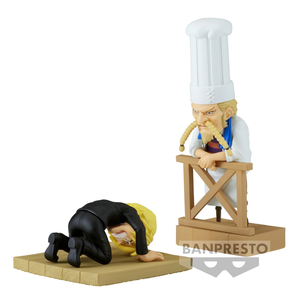 4983164889864 - Banpresto - World Collectable Figure Log Stories - Sanji And Zeff Sammelfiguren multicolor