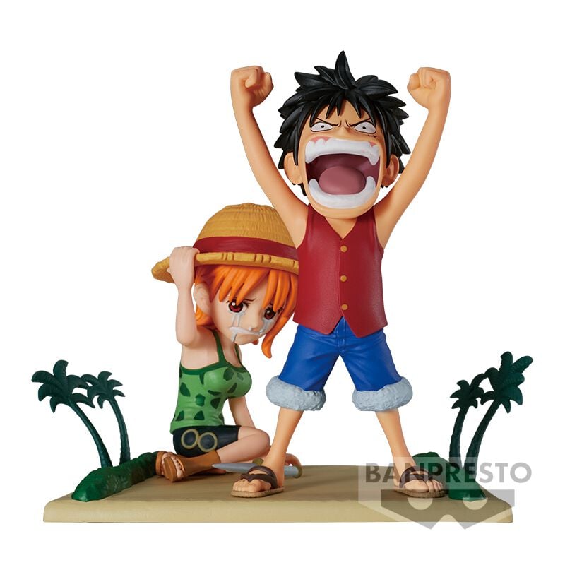 4983164891119 - Banpresto - Luffy & Nami (WCF - Log Stories) Sammelfiguren multicolor