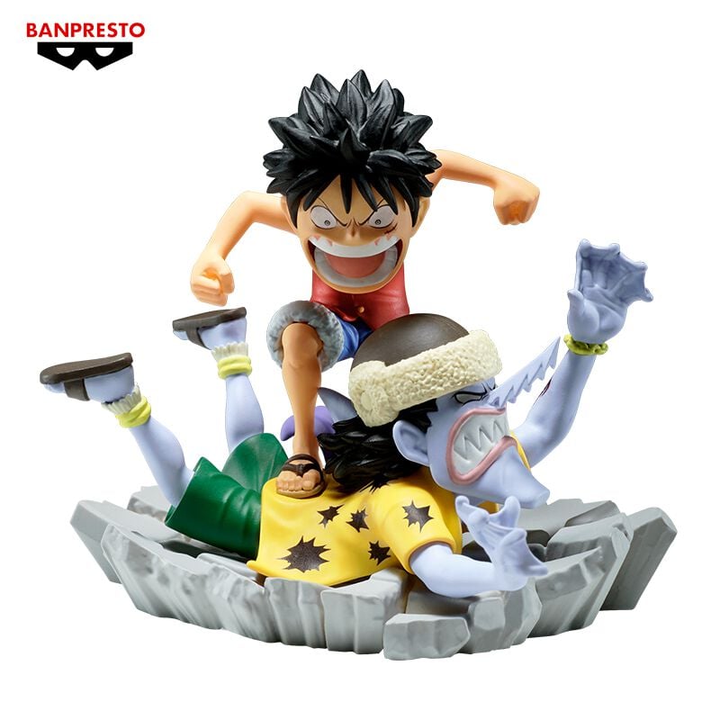 4983164892109 - Banpresto - Luffy & Arlong (WCF - Log Stories) Sammelfiguren multicolor