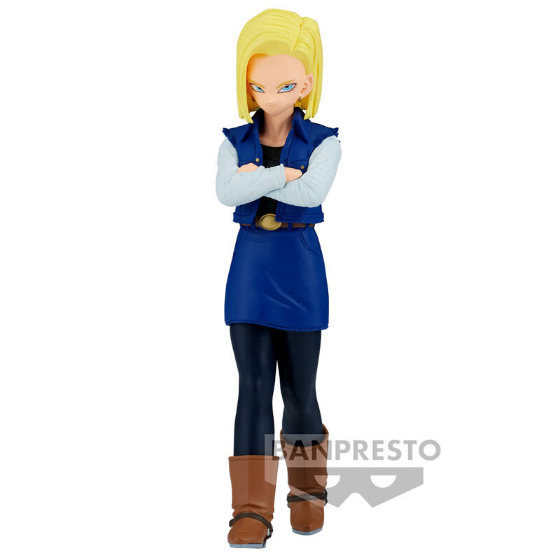 4983164896398 - Figurine Dragon Ball Z Android 18 Solid Edge Work