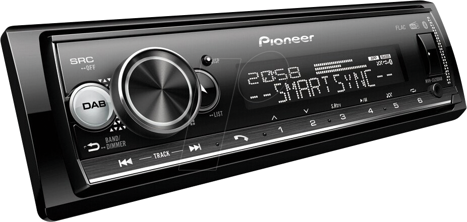 4988028434501 - MVH-S520DAB Autoradio dab+ Tuner Bluetooth®-Freisprecheinrichtung AppRadio - Pioneer
