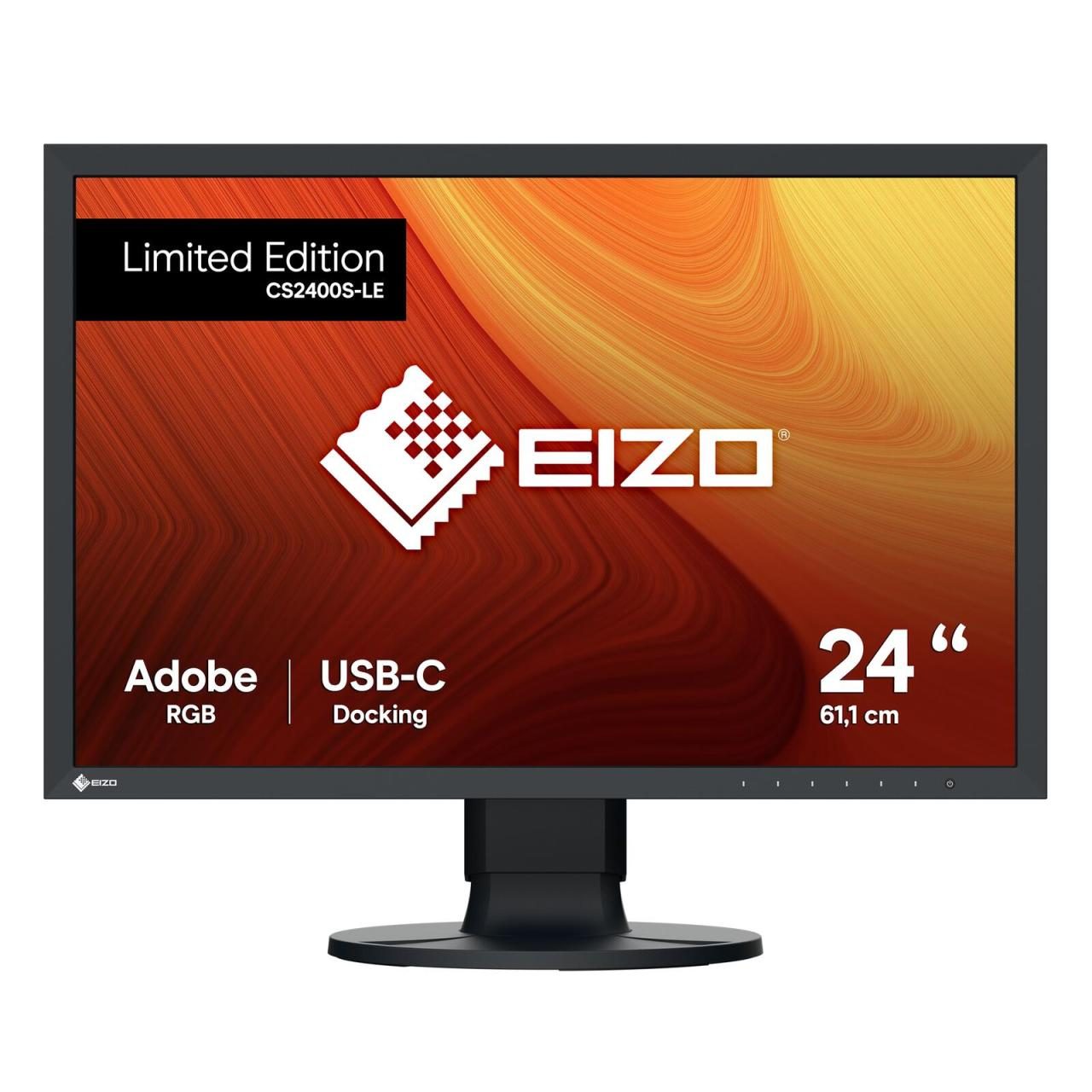 4995047065098 - EIZO CS2400S-LE LED-Monitor 612 cm (241 Zoll) EEK E (A - G) 1920 x 1200 Pixel WUXGA 19 ms USB-B USB-C® USB 32 Gen 1 (USB 30) HDMI® DisplayPort IPS LCD