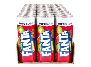 5000112519884 - Fanta Raspberry Zero 025 Liter Dose 24er Pack