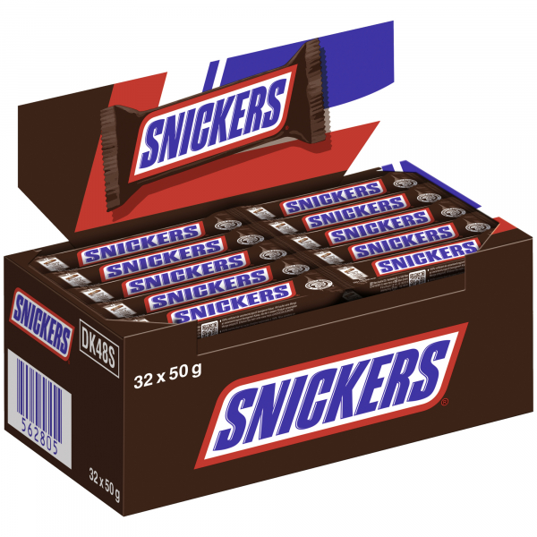 5000159559560 - SNICKERS Riegel Single 462899 50g 32St 5000159559560 32 Stüc