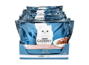 5000163043789 - PURINA Gourmet Perle Erlesene Streifen Katzennahrung 340 g verschiedene Sorten 12er Pack