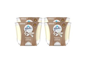 5000204856477 - Glade Duftkerze Romantic Vanilla Blossom 224 g 4er Pack