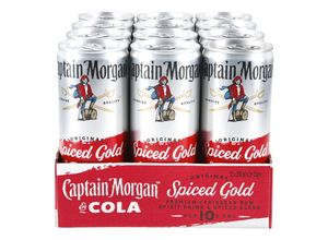 5000281073293 - Spiced Gold & Cola 100 % vol 025 Liter Dose 12er Pack