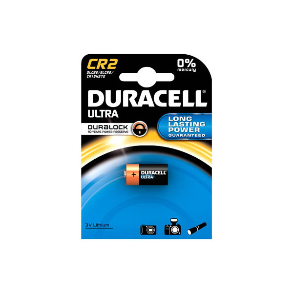 5000394020306 - Duracell Ultra Photo CR2 Einwegbatterie Lithium-Ion (Li-Ion)