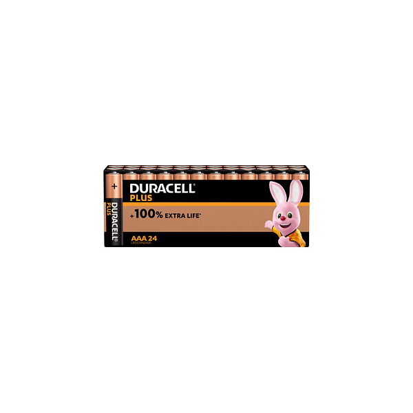 5000394146679 - 24 DURACELL Batterien PLUS Micro AAA 15 V 5000394146679 DURACELL 24 Stück