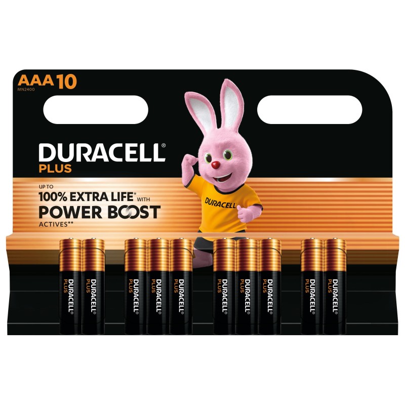 5000394176829 - 5V Batterien 1x10 Duracell Plus Power Boost Micro MN2400 AAA LR03 15V 151260 5000394176829 5000394176829 - 5V Batterien 1x10 Duracell Plus Power Boost Micro MN2400 AAA LR03 15V 151260 5000394176829
