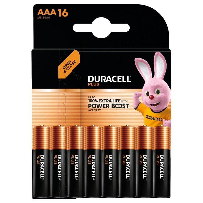 5000394177031 - 5V Batterien 1x16 Duracell Plus Power Boost MN2400 AAA Micro LR03 15V 151262 5000394177031 5000394177031 - 5V Batterien 1x16 Duracell Plus Power Boost MN2400 AAA Micro LR03 15V 151262 5000394177031
