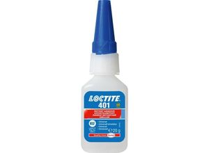 5010266007885 - Sofortklebstoff 401 Flasche 20g Henkel - Loctite