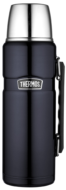 5010576904201 - THERMOS STAINLESS KING BEVERAGE BOTTLE Thermosflasche Unverfälschter Geschmack ohne Innenbeschichtung trotzt jeder Situation 12 Liter Farbe midnight blue polished