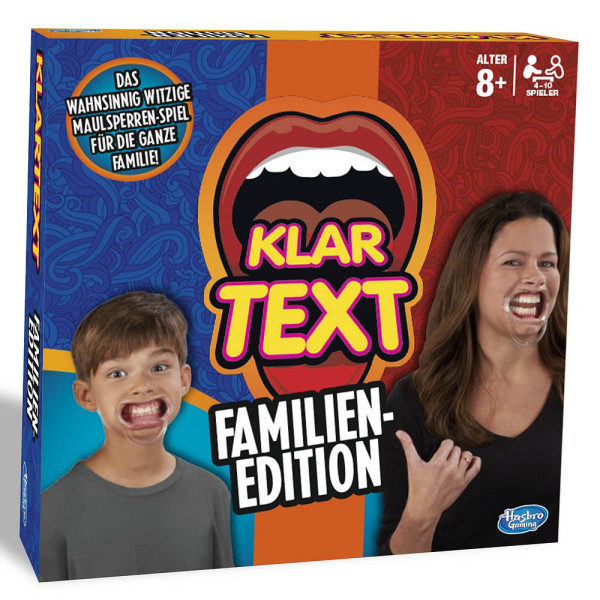 5010993409013 - KLARTEXT Familien Edition Brettspiel 5010993409013 Hasbro