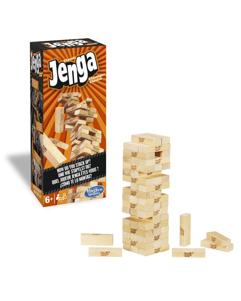 5010993484096 - Geschicklichkeitsspiel Hasbro Jenga Classic Geschicklic