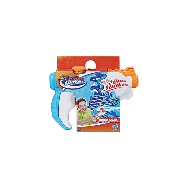 5010993534357 - Wasserpistole Super Soaker Piranha blau 5010993534357 Hasbro