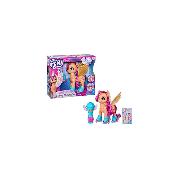 5010993837069 - My Little Pony A New Generation Sing- und Skatespaß Sunny Starscout Spielfigur