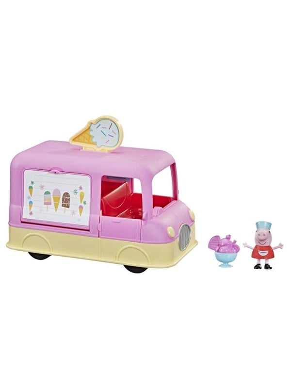 5010993852765 - Peppa Pig Peppas Adventures Peppas Ice Cream Truck Vehicle