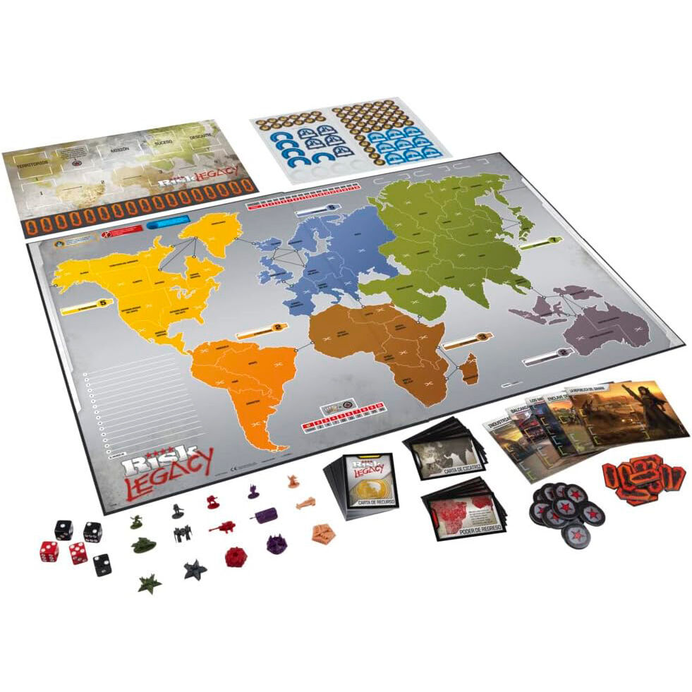 5010993914371 - Gesellschaftsspiel Risk Legacy
