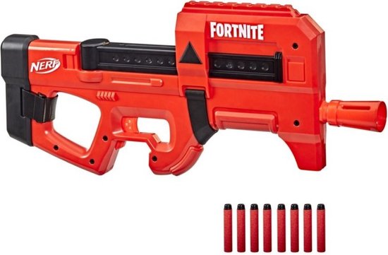 5010994155254 - Motorisierte Nerf Fortnite Blaster Pistole Kompakt SMG Hasbro F4106