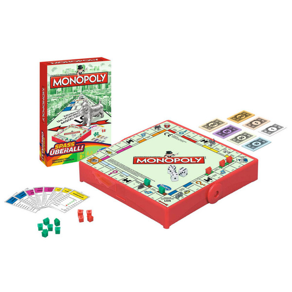 5010994852016 - Hasbro Spiel MONOPOLY Mini Brettspiel Classic Spass Überall