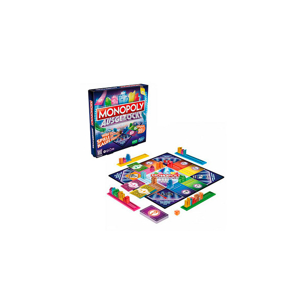 5010996170552 - MONOPOLY AUSGEZOCKT Brettspiel 5010996170552 Hasbro