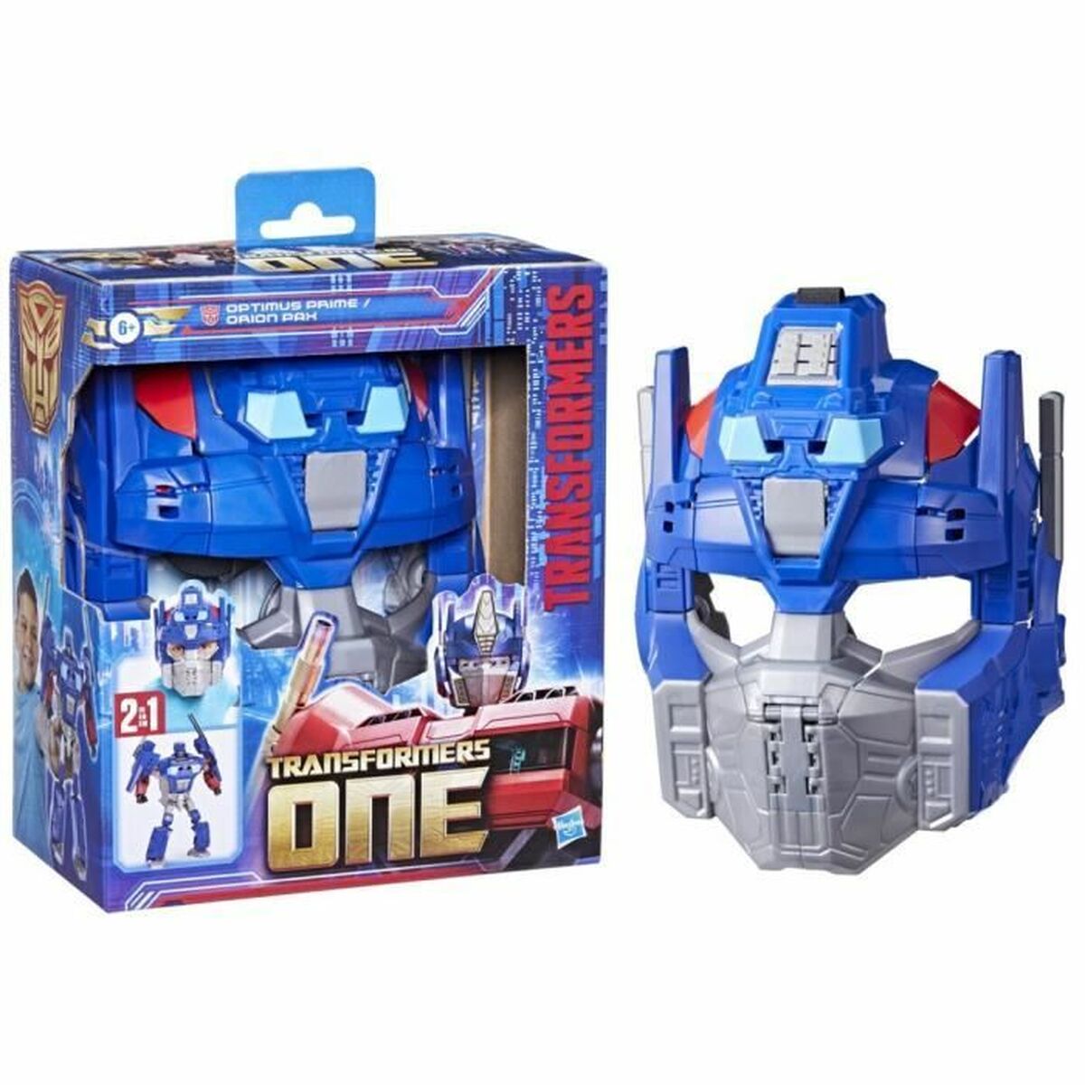 5010996194589 - One 2-in-1 Optimus Prime (Orion Pax) Mask & Action Figure 25 cm