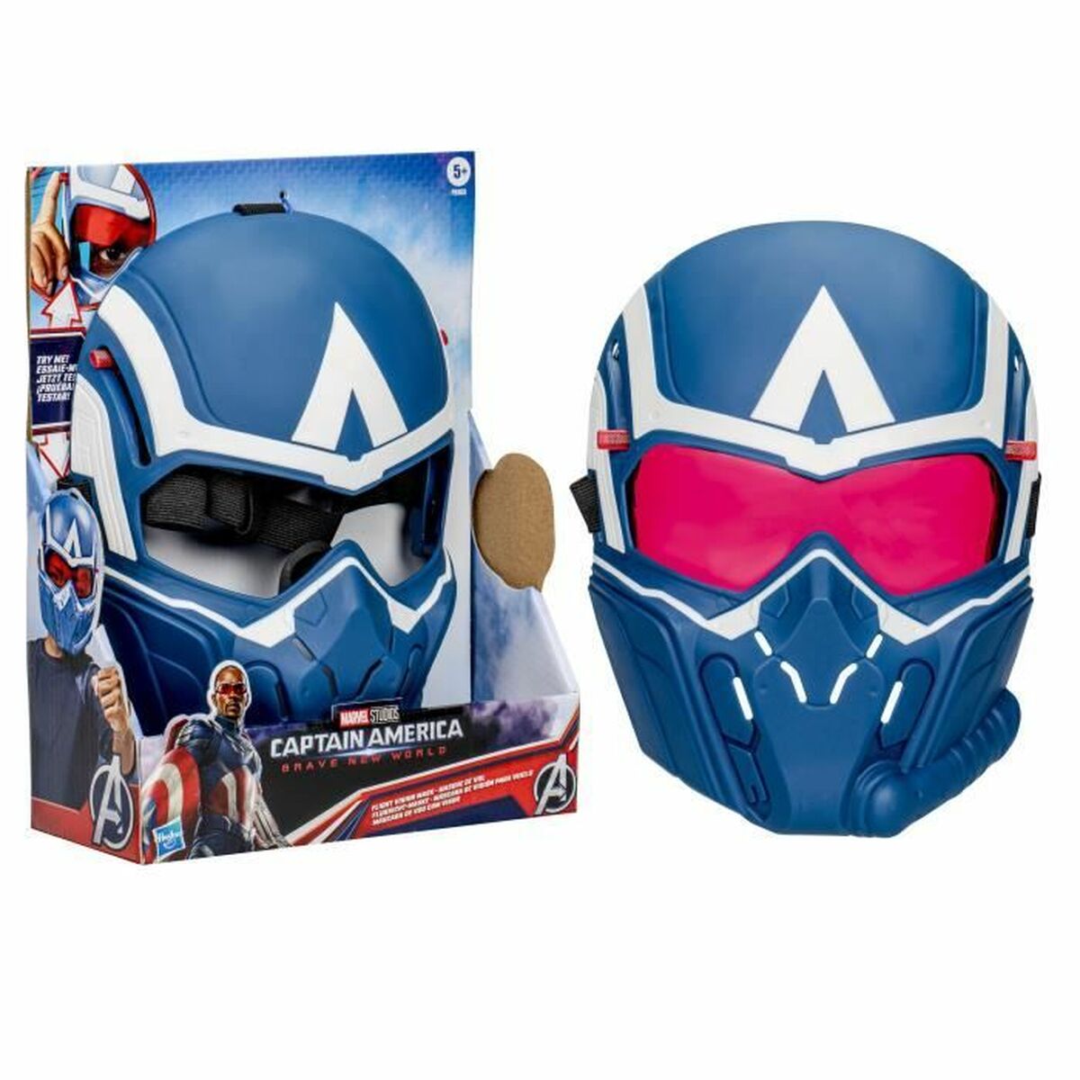 5010996204912 - Captain America Brave New World Flight Vision Mask 5010996204912 - Captain America Brave New World Flight Vision Mask