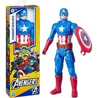 5010996214676 - Marvel Avengers Titan Hero Series Captain America Action Figure 12-Inch Toy For Kids Ages 4 And Up