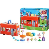 5010996232380 - Peppa Pig Toys Peppas 2-in-1 Party Bus Playset with 3 Figures Preschool Toys for 3+