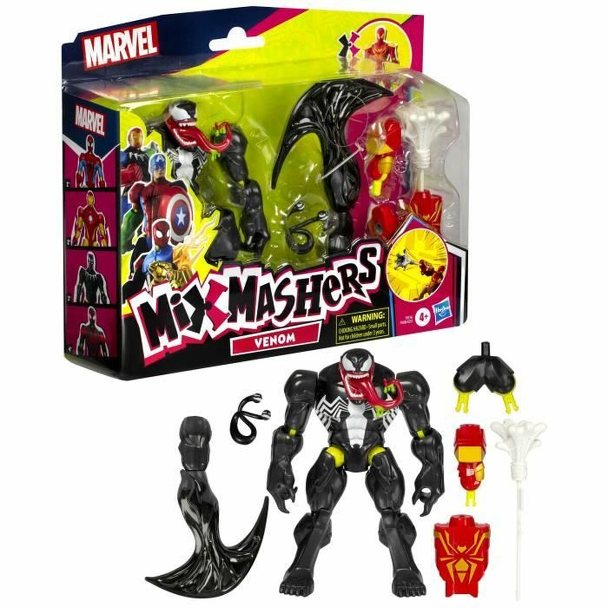 5010996247711 - MixMashers Marvel Spider-Man Venom Mix-&-Match