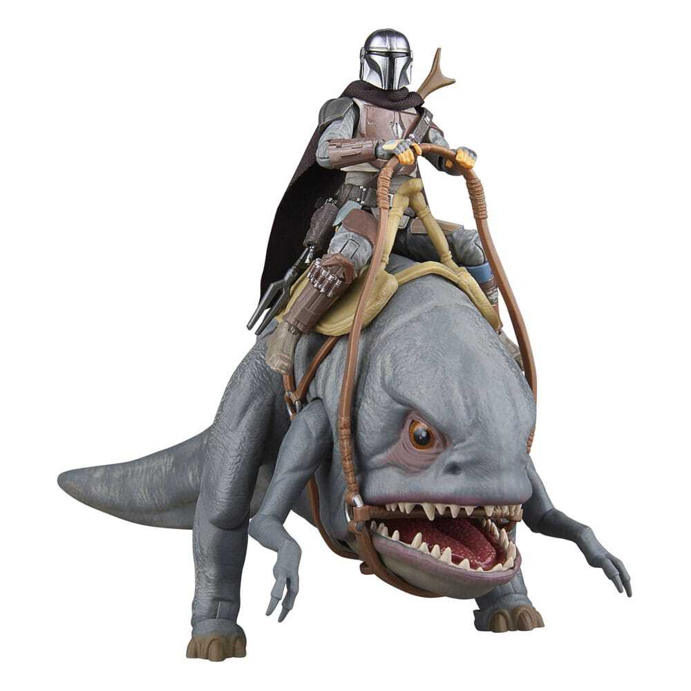 5010996254702 - Star Wars - The Vintage Collection - The Mandalorian (Blurrg & The Mandalorian) 95cm
