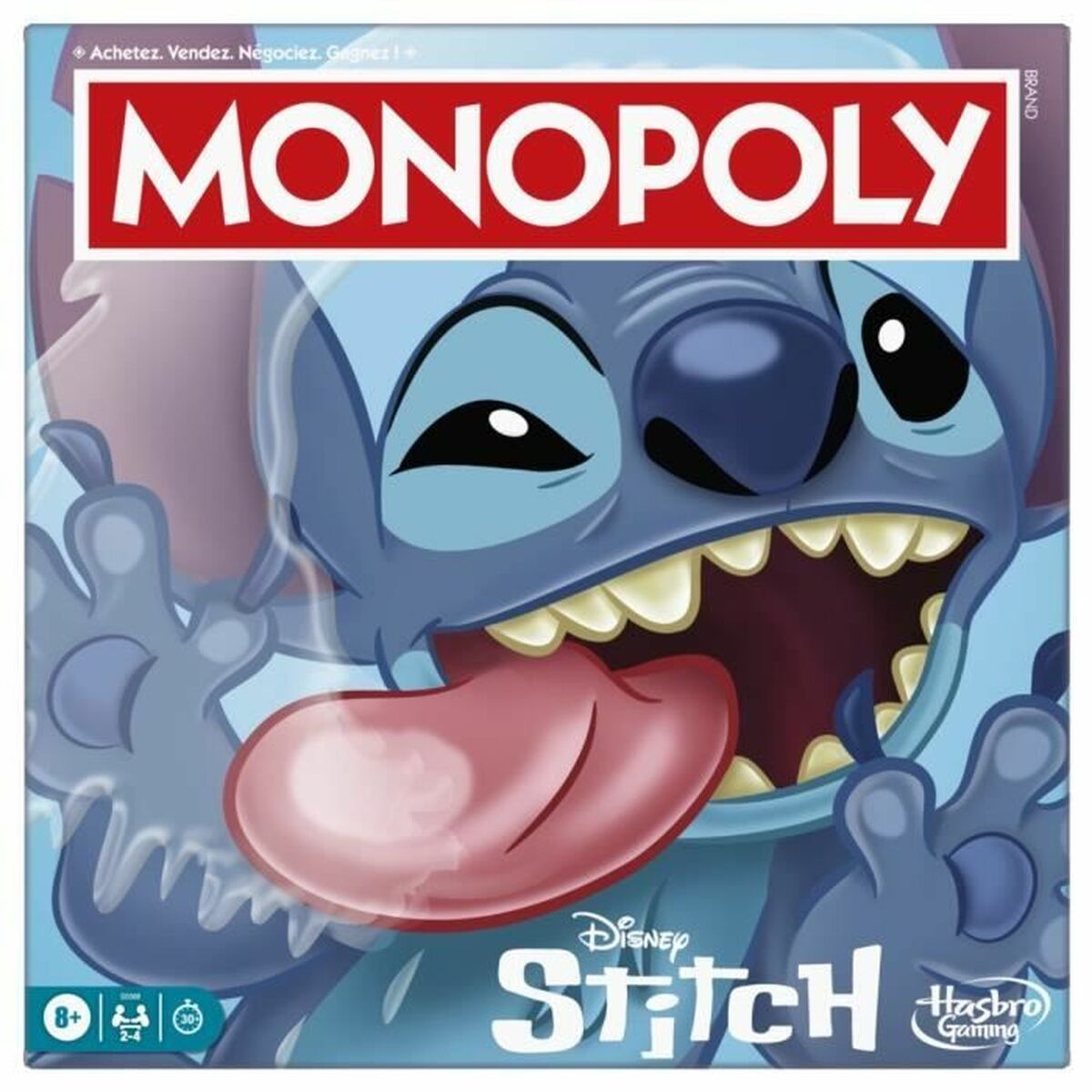 5010996319364 - Gesellschaftsspiele Monopoly Stitch