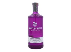 5011166056508 - Whitley Neill Rhubarb & Ginger Gin 430 % vol 07 Liter