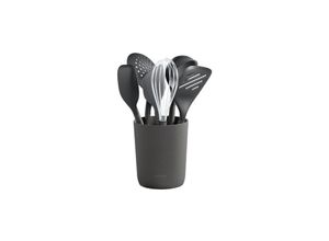 5011268819414 - zyliss Kochbesteckhalter »mit Ständer 7-teilig Grau Silberfarben Schwarz« (7 tlg) 5011268819414 - zyliss Kochbesteckhalter »mit Ständer 7-teilig Grau Silberfarben Schwarz« (7 tlg)