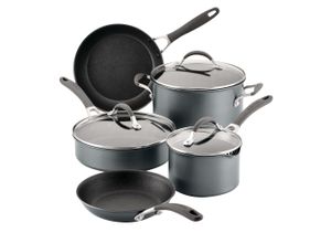 5011275818387 - Topf-Set CIRCULON A1 Topf- und Bratset 8-tlg grau (anthrazit) Töpfe dreilagig beschichtet kratzfest spülmaschinenfest