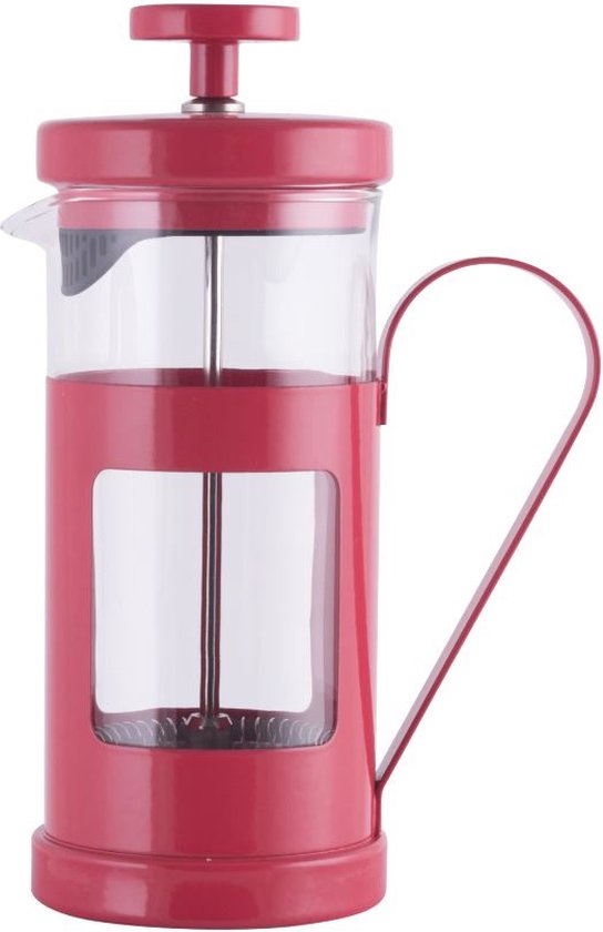 5011561006306 - La Cafetière Cafetière Monaco 350 Ml 19 Cm Glas Edelstahl Rot