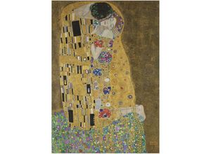 5011583536744 - Leinwandbild ART FOR THE HOME Kuss (Gustav Klimt) Bilder Gr B H T 70 cm x 100 cm x 3 cm Leinwandbild 1 St bunt (mehrfarbig) Leinwandbilder