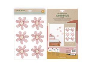 5011583669213 - Wandsticker Set Fairy Garden Flowers A4 (3x St) - Little Dutch